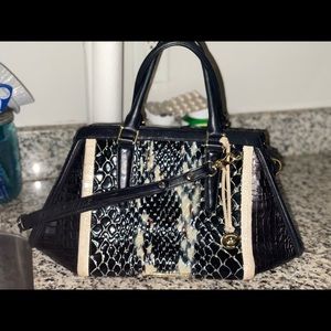Brahmin Arden Satchel Black Carlisle